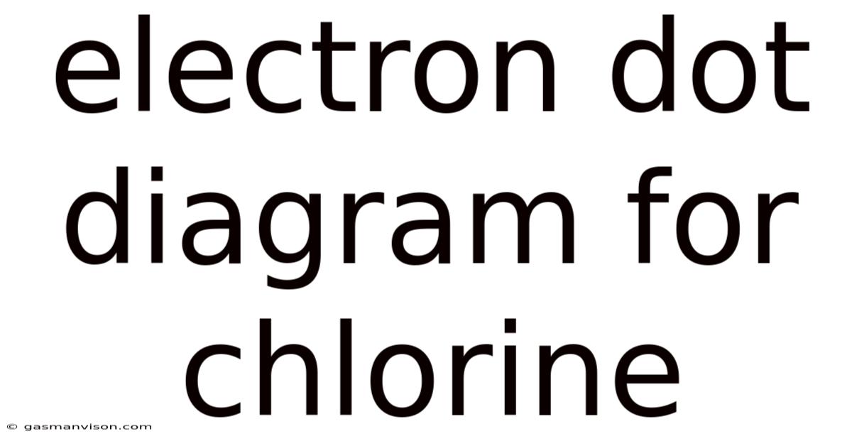 Electron Dot Diagram For Chlorine
