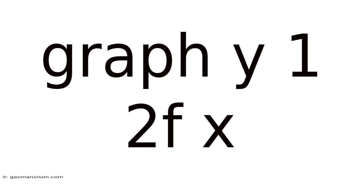 Graph Y 1 2f X