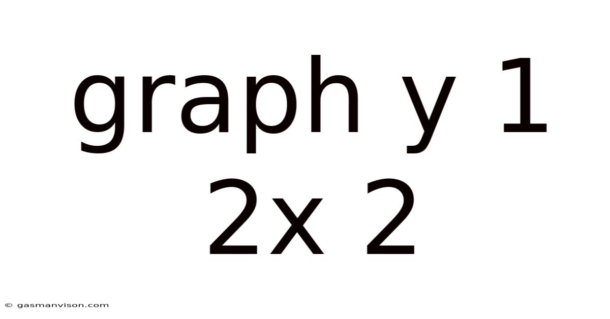 Graph Y 1 2x 2