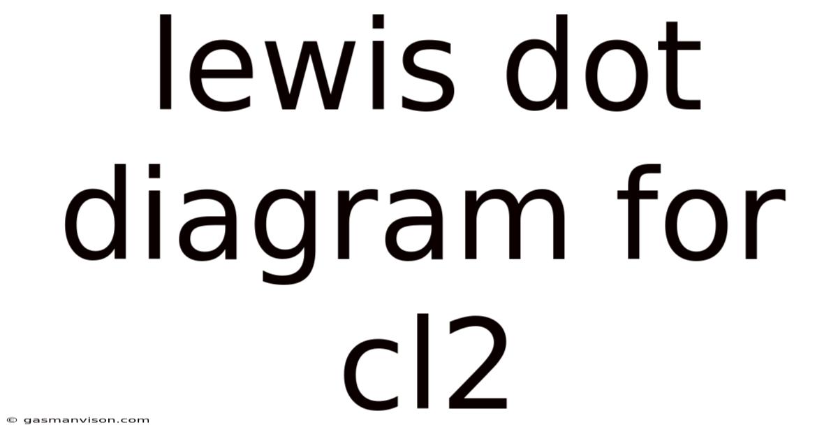 Lewis Dot Diagram For Cl2