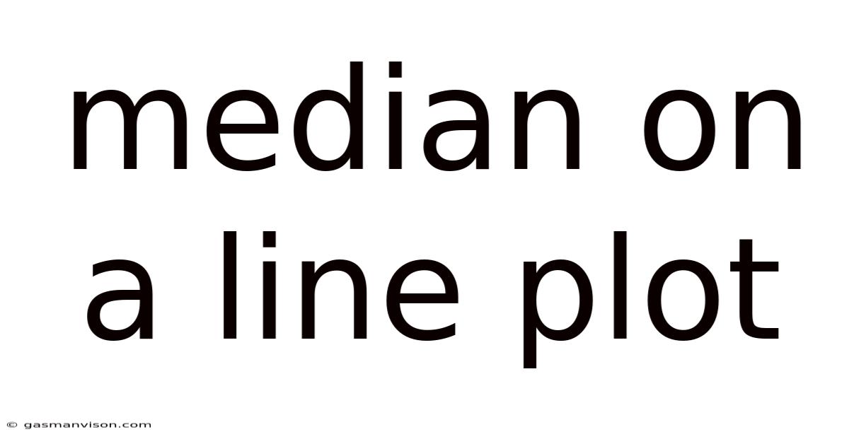 Median On A Line Plot