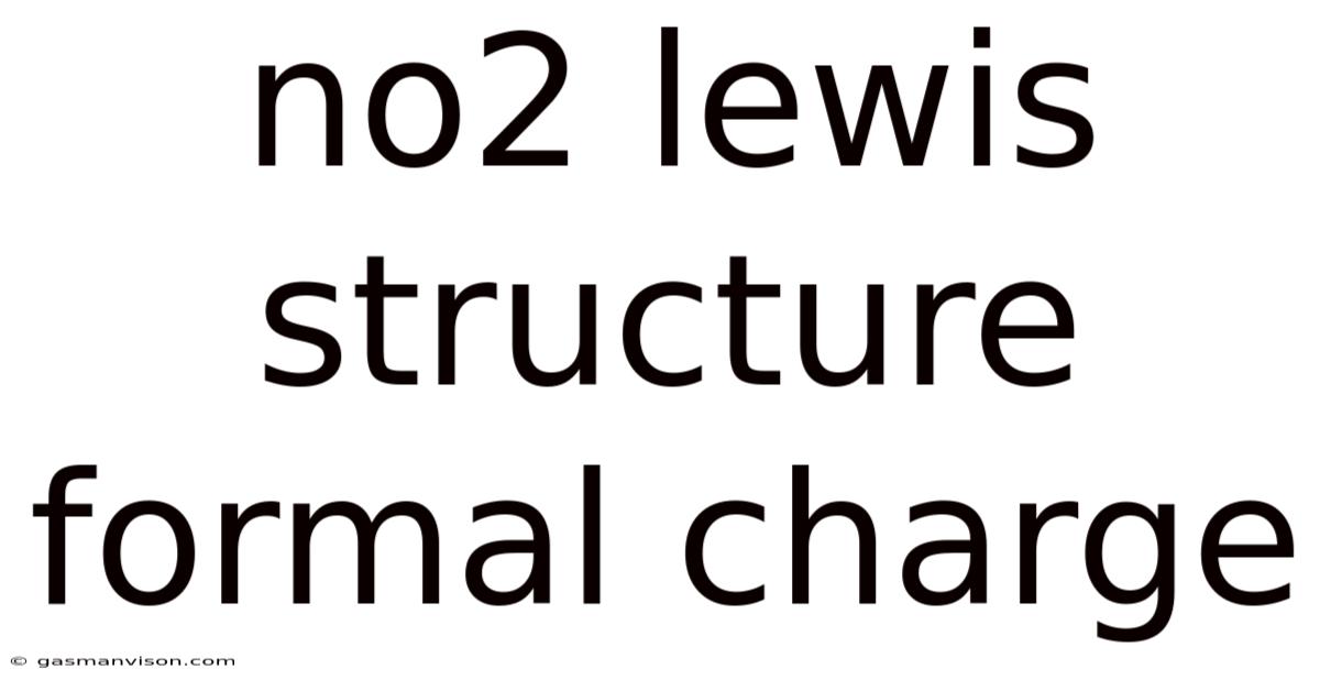 No2 Lewis Structure Formal Charge