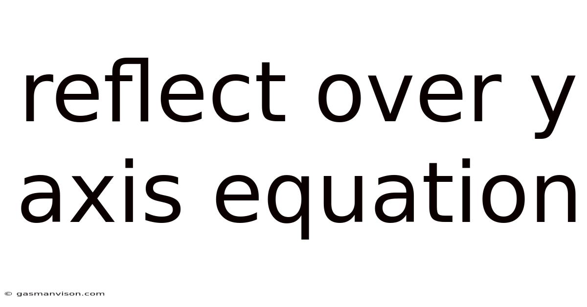 Reflect Over Y Axis Equation